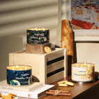 Whipped Vanilla Cake Scented Candles, 18oz Soy Candles Non Toxic 4-Wick Large Candle Jars, Over 50 Hours of Burning Time, Ideal for Gifting, Events, Home Decor