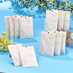 MYARO Sachets for Drawers and Closets, MYARO 12 Packs Gardenia & Cedar Scented Sachet Bags, Home Fragrance Perfume Smell Goods for House
