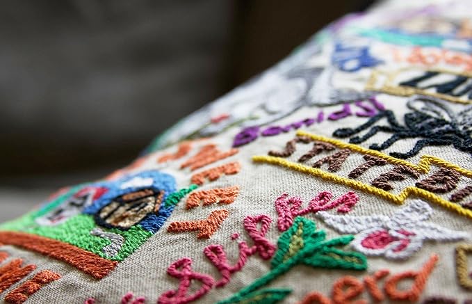 Catstudio Minnesota Embroidered Decorative Throw Pillow