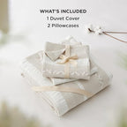 Bedsure Waffle Weave Duvet Cover Queen - 100% Cotton Boho Duvet Cover with 2 Pillowcases - Linen Color Textured Comforter Cover with Zipper Closure (Queen, 90"x90")