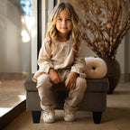 Ottoman Rectangular Storage Ottoman Bench, Flannel Footrest Stool Footstool with Lid for Living Room, Bedroom, Entryway, Dark Brown, 28.5"x19"x17.5"