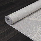 Medallion Outdoor Rug 10x14 Washable Outside Carpet for Indoor Patio Porch Waterproof Easy Cleaning Non Shedding Area Rugs Gray 10 x 14