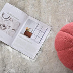 Latepis Large Circle Area Rugs for Living Room Round Rug 8ft Fluffy Bedroom White with Grey Tips Shaggy Rug Washable Shag Faux Fur Fuzzy Rug for Living Room