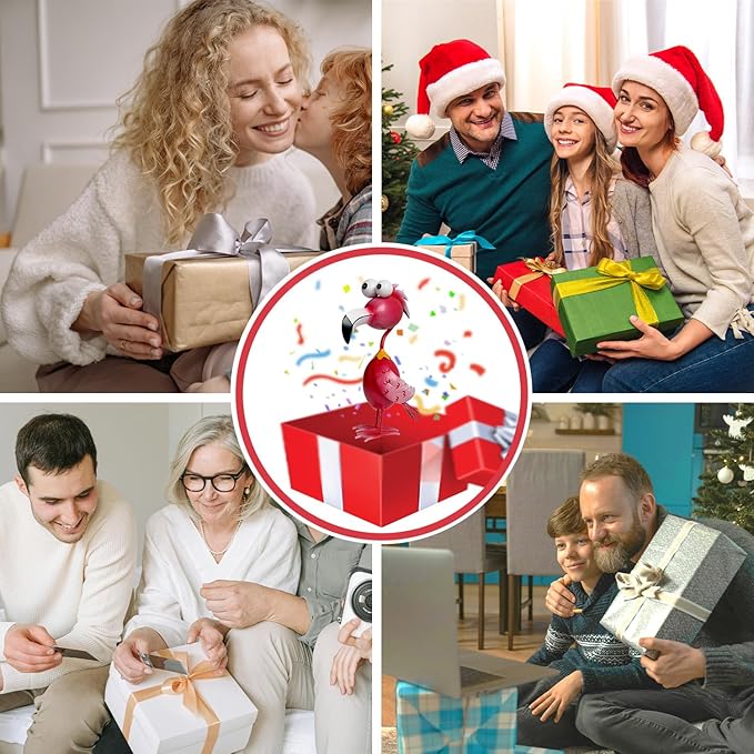 Kircust Flamingo Decor Yard Decorations Outdoor Garden Statue Outside Metal Bird Courtyard Art Pink Flamingos for Patio Backyard Porch Decoration