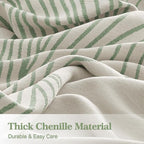 Boho Couch Cover Washable Sectional Couch Covers for Dogs Reversible Sofa Slipcover for 2 or 3 Cushion Couch Pet Friendly Furniture Protector (1# Sage Green, 71" x 134")