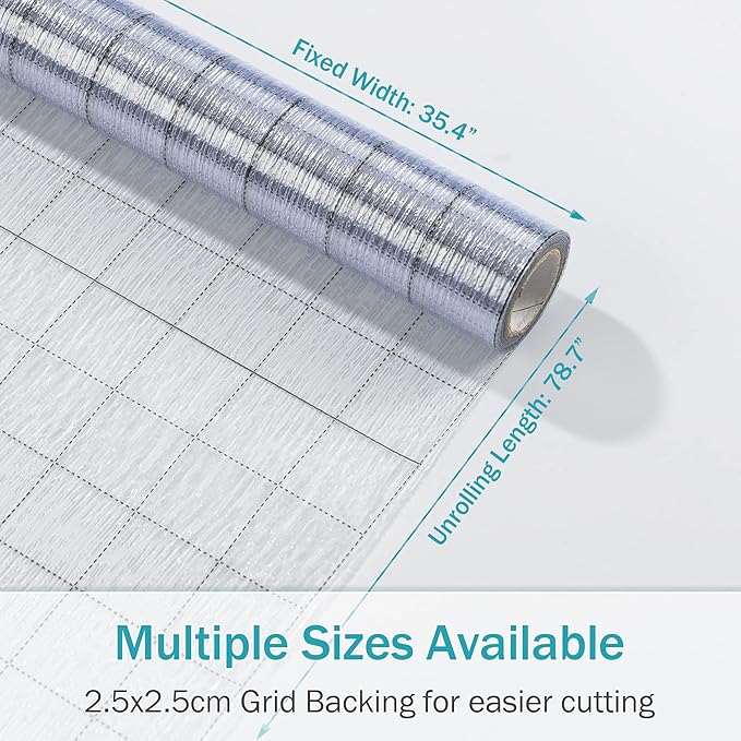 VELIMAX Rain Glass Window Film Privacy Static Window Clings Decorative Glass Sticker for Home Office Removable UV Protection Heat Control 35.4 x 78.7 inches