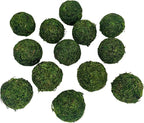 ANDALUCA Decorative Green Moss Balls Bowl Filler Orbs (Pure Moss)