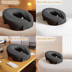 LittleJimmy Breathe Easy Face Down Pillow - Ergonomic Stomach Sleeper Pillow for Prone Sleeping - Adjustable Headrest - Ideal for Post-Eye Surgery Recovery