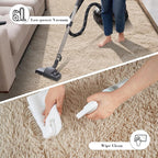 Soft Runner Rugs for Bedroom, Beige 3x7 Area Rugs Fluffy Rug Shaggy Area Rug Carpet, Bedside Rug for Living Room Bedroom Kids Room Home Decor