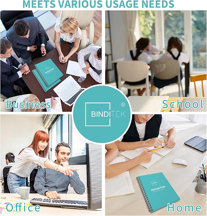 Binditek 100 Pack 5 Mil Clear Binding Covers, Ultra Clear, 8.5 x 11 Inches, Letter Size, Square Corners, Un-Punched, Office Supplies