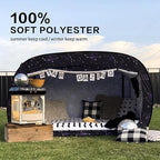 Bed Tent Twin Bed Canopy Portable Dream Tent for Adult Indoor Sleeping Tents with 2 Doors Breathable Private Space Tents, Starry Constellation