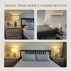 PoKat 23" Green Ceramic Table Lamps Set of 2, Farmhouse Table Lamps for Living Room, Modern Lamps for Bedroom Night Stands, Traditional Nightstand Desk Lamps, Medium