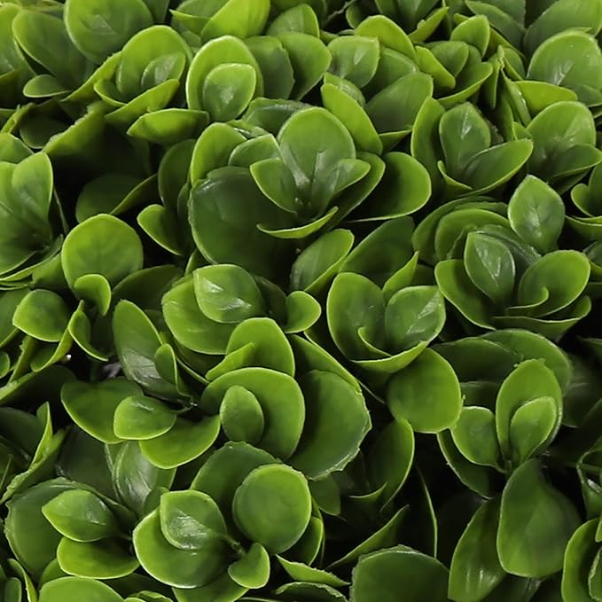 Bornbridge Artificial Jasper Topiary Ball Tree - 4' Jasper Ball Tree - Indoor/Outdoor Topiary Trees - Jasper Artificial Outdoor Plants (2 Pack)