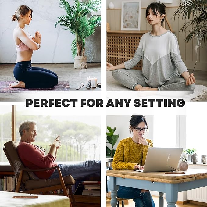 Mecka Wonderland Fantasy Incense Sticks Gift Set | 140 Insence-Sticks for a Whimsical Journey | 7 Enchanting Scents for Aromatherapy & Relaxation | Premium Slow Burn Long Lasting All Natural Insenses