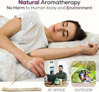 Satya Violet Rosemary Incense Sticks 180 gm (15GM X 12 Pack) from Satya Sai Baba Nag Champa and Raajsee Incense Sticks Holder Bundle, Free from Chemicals,Natural Insenses