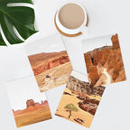 SIGNWIN Poster Bathroom Decor, Wall Art Room Decor Multicolor for Living Room, Bedroom, Office Arizona Texas Mountain Valley Landscape Nature Wilderness Photography Decorative Southwest - 12"x16"x4