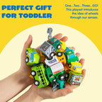 JOYIN 25 Pieces Pull Back Cars and Trucks Toy Vehicles Set for Toddlers, Girls and Boys Kids Play Set, Die-Cast Car, Party Favors, School Gifts, Goodie Bags Stuffers for Kids, Christmas Birthday Gifts
