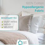 Digital Decor Premium Throw Pillow Inserts Sham - Decorative White Square Form Pillow Inserts - Perfect for Bedroom, Sofa & Couch (1 Pack)