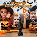 16'' Cracker Barrel Witch Statue, Halloween Witch Statue, Gothic Halloween Resin Figurine, Retro Magician Decor, Dark Fantasy Ornamen, Nib Festival Collectible