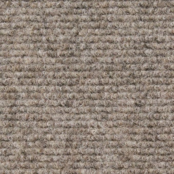 House, Home and More Indoor Outdoor Carpet with Rubber Marine Backing - Brown - 6 Feet x 35 Feet - Durable, UV-Resistant - Adds Color and Comfort to Your Deck, Patio or Other Outdoor Rug Space.