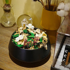 Qingbei Rina Potpourri Bags,Vanilla Scented Potpourri Bowl Filler,White Decorative Dried Flower, Home Fragrance, Vase Filler,8.4 oz|2 Bags