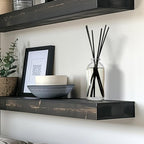 Urban Naturals Autumn Woods Reed Diffuser Set - Dark Walnut, English Lavender and White Amber - A Fresh, Earthy, Woodsy Fall Forage Scent - Made in The USA