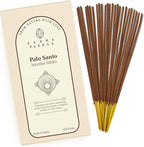 Palo Santo Incense Sticks, Organic Hand Dipped 100 Sticks with Natural Herbs & Aromatic Ingredients, Burn Time 45 to 60 Minutes, Incense for Positivity, Yoga, Meditation, Relaxation, Spiritual Gift