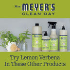 MRS. MEYER'S CLEAN DAY Room and Air Freshener Spray, Non-Aerosol Spray Bottle Infused with Essential Oils, Lemon Verbena, 8 fl. oz - Pack of 3