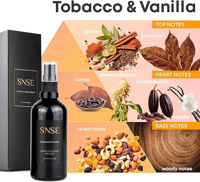 Spray For Home And Auto SNSE - Tobacco & Vanilla