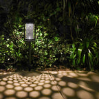 EcoGreen Outdoor Pathway Solar Light, 4pcs Pack,Garden Patio Balcony Walk Way Lights, Aluminum Leg, 5000K Daylight, IP65 Waterproof, 2.44*13.4in