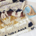 CASAAGUSTO Boho Sherpa Blanket,Teal Aztec Twin Blanket, Ultra Soft, Warm, Cozy, Plush, Thick Fleece Western Blanket for Couch, Bed, Sofa (Khaki 60 * 80 Inch)