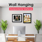 FIXSMITH 11x14 Picture Frame, Black Photo Frame with HD Plexiglass, Display Pictures 8x10 with Mat or 11x14 Without Mat, Picture Frames Collage for Wall Display, 1 Pack