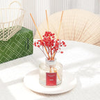 3.38 oz (100ml) 2pcs,Eucalyptus/Lemon Verbena Scented Reed Diffuser Set,Reed Diffuser & 12pcs Reed Diffuser Sticks,Home & Kitchen| Home & Bathroom Decor，Fragrance and Gifts