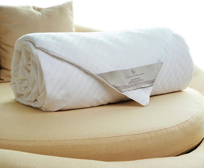 CUDDLE DREAMS Silk Comforter for Spring/Summer/Fall, 100% Long-Strand Silk Filling, Natural & Breathable (Kids/Toddler Size)