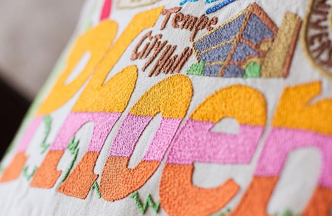 Catstudio Phoenix Embroidered Decorative Throw Pillow