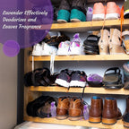 Demissle 240 Pcs French Lavender Sachets Bags Bulk for Drawers and Closets Home Fragrance Dried Flower Lavender Sachets Bridal Shower Favors