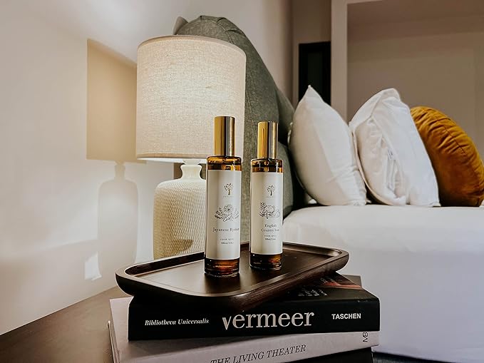 PRISTINE Swiss Château/Inspired by Hilton Hotel Linen & Room Spray Air Freshener, Made With Essential Oils, Tangerine, Raspberry, Cedarwood Scent, 3.4oz Pillow Spray