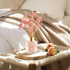 Airkeep Reed Diffuser Set of 3, Lavender Thyme Sandalwood Rose Cherry Blossom Oil Reed Diffusers for Bedroom Living Room Office Aromatherapy Oil Reed Diffuser for Gift 50ml x 3