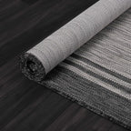 Bordered Outdoor Rug 5x7 Washable Outside Carpet for Indoor Patio Porch Waterproof Easy Cleaning Non Shedding Area Rugs Dark Gray 5 x 7