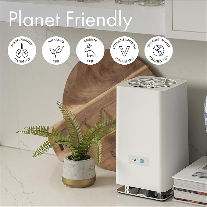 ScentAir Whisper Home Monthly Plug-in Refill, Fragrance Cartridge for Home and Office, Tranquil Waters