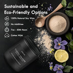 Classic Cologne Candle | Candles for Men - Men's Cologne Scent, Gifts for Men - Soy Candles for Home Scented, Aromatherapy Candle Home Fragrance Decor - 7oz Black Jar, Long Lasting