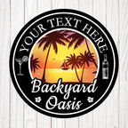 Personalized Metal Sign - Custom Name Wall Decor for Indoors/Outdoors, Last Name Sign 10-36 Inch, Rust-Proof Steel, Perfect Housewarming & Wedding Gift - MADE IN USA