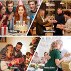 Glass Flower Vase, Aromatherapy Bottle, Small Vase, 6 Sets, Simple, White Transparent, for Birthday, Anniversary, Wedding, Home Decoration