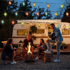 16 Pcs of 11FT Multicolor String Lights with 10 Bulbs, UL Listed Connectable Waterproof Decorative LED Lights Hanging for Backyard Patio, Indoor/Outdoor for Christmas Wedding Party Festival Lighting