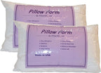 Pillowflex Synthetic Down Alternative Pillow Inserts for Shams - Comfy Pillows for Sleeping, Perfect Pillow & Best Sleeping Pillows, Handmade Down Alternative Throw Pillow Inserts - (20x30 Set of 2)