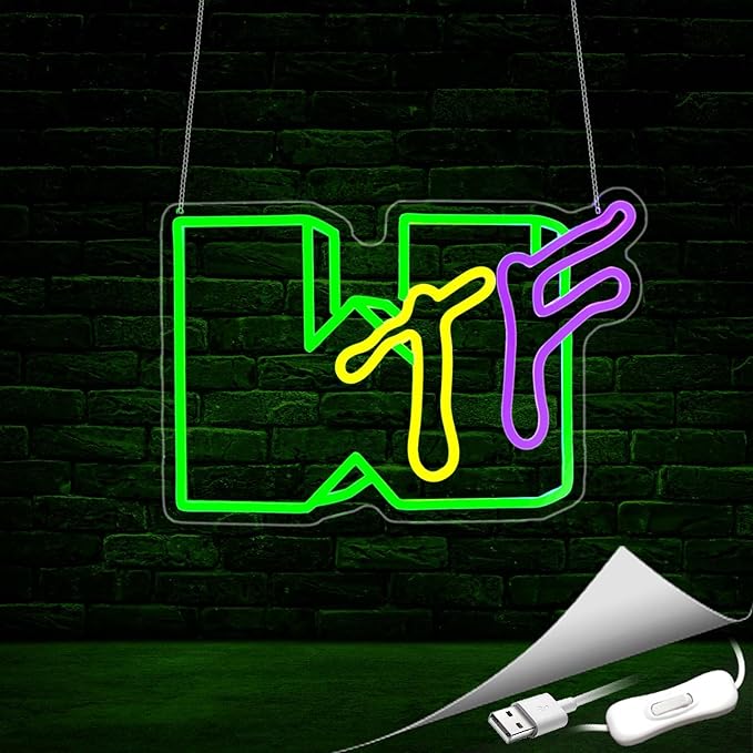 Neon Sign, Neon Signs for Wall Decor LED Light Up Signs Home Decor for Gaming Room Bedroom Club Party Bar Shop USB Operated