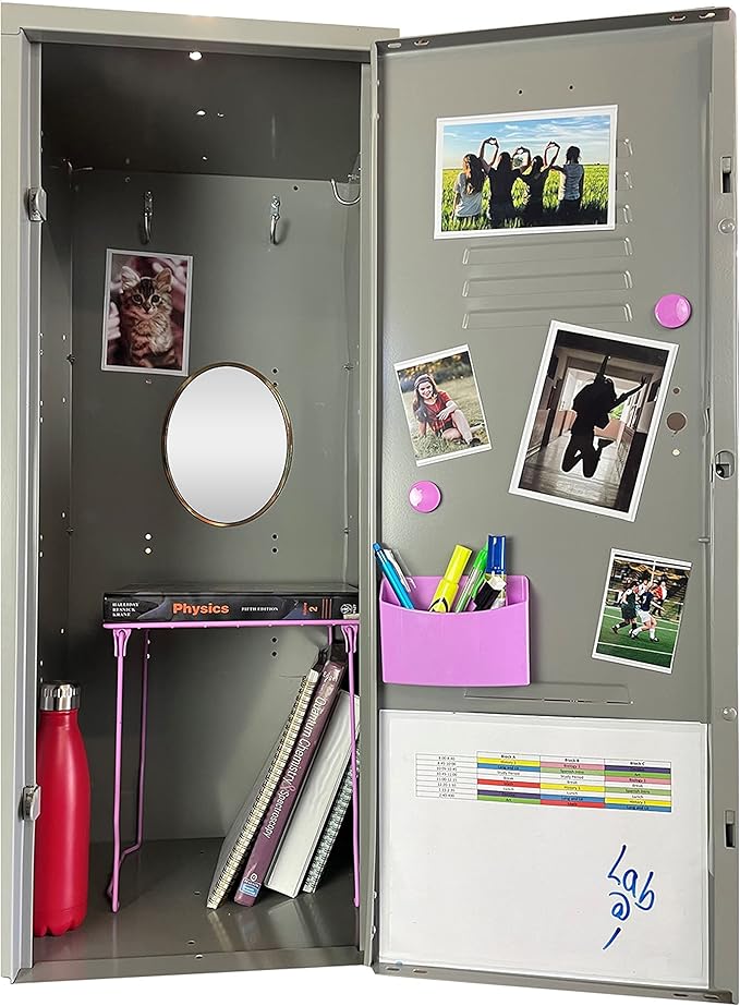 Magtech Magnetic Photo Pocket Picture Frame, White, Holds 2.5 x 3.5 Inches Photos, 10 Pack, Made in the USA (12310)