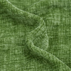 CaliTime Throw Pillow Covers Decorative 18 X 18 Inches Pack of 2 Cozy Chenille Cushion Cases for Couch Sofa Bed Living Room Home Forest Green