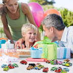 Vileafy 30 Pack Pull Back Cars for Kids – Mini Metal Toy Cars with Plastic Chassis, Assorted Die-Cast Vehicles, Classroom Prizes for Students, Treasure Box Toys, Party Favors & Rewards