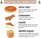 Folkulture Christmas Incense Sticks for Home | Pack of 75 Insenses for Cleansing | Natural and Non Toxic Insence Sticks for Gifts for her | Organic Apple Tart Inscents (Christmas Magic)